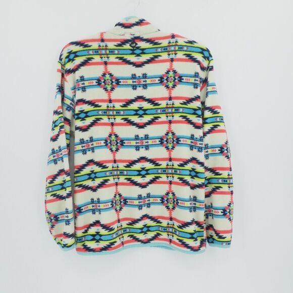 Southern Marsh Sweater XXL Cream Harbuck Aztec Pullover Fleece 1/4 Zip - Picture 2 of 13
